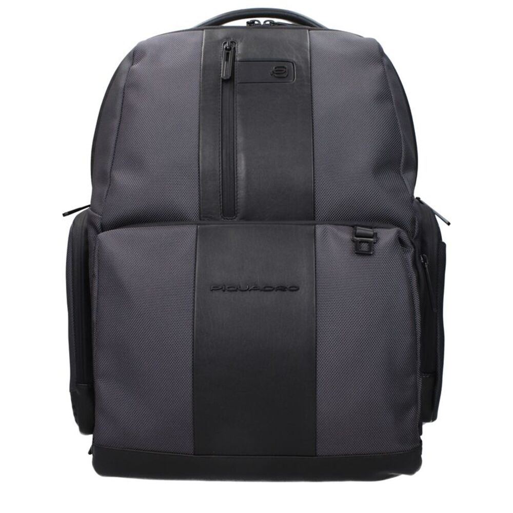 Piquadro Gray Nylon Men's Backpack